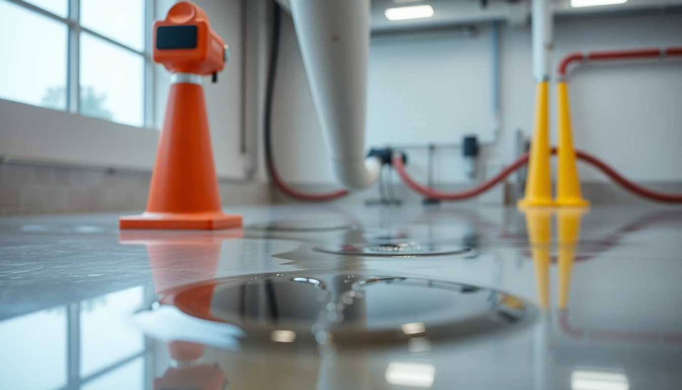 Commercial Burst Pipe Cleanup